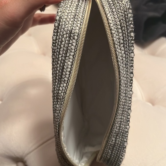 Authentic Chanel Tweed Makeup Bag - Picture 8 of 9